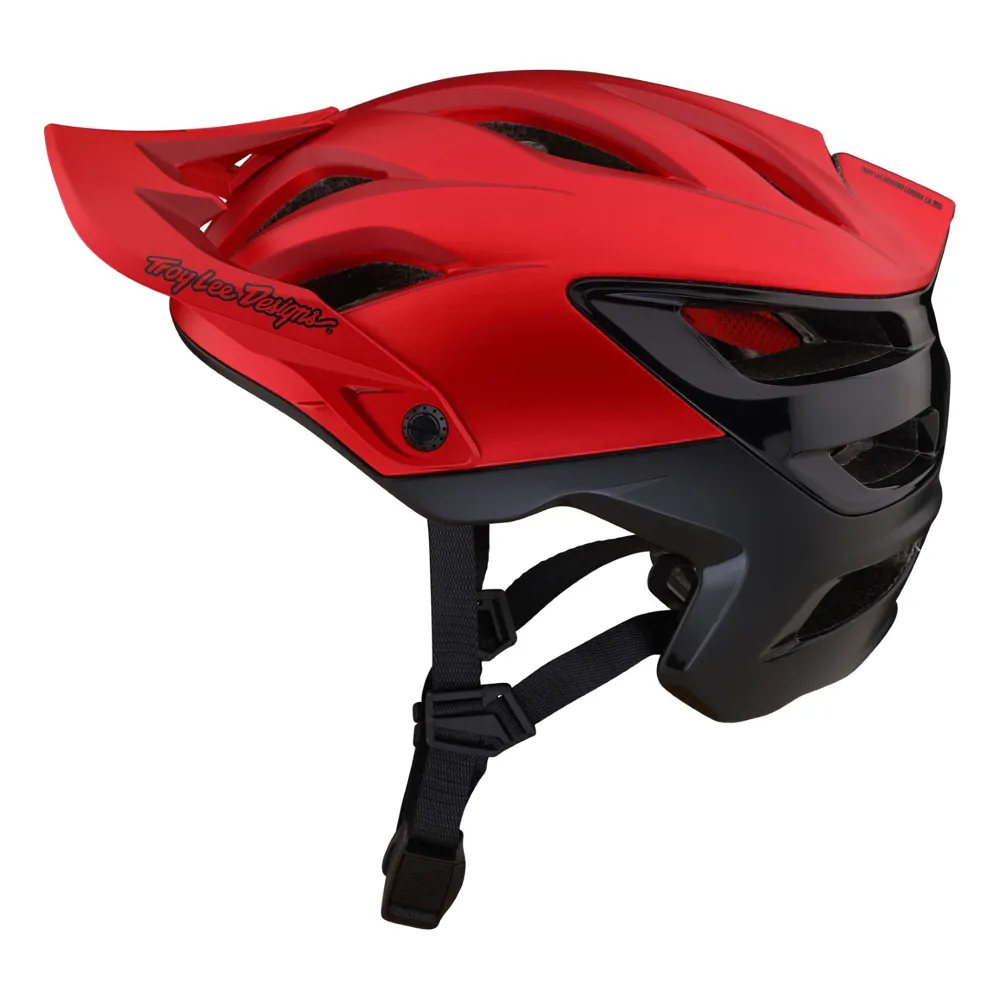 Troy Lee Designs A3 MIPS MTB Helmet Uno Red 5 Troy Lee Designs A3 MIPS MTB Helmet Uno Red