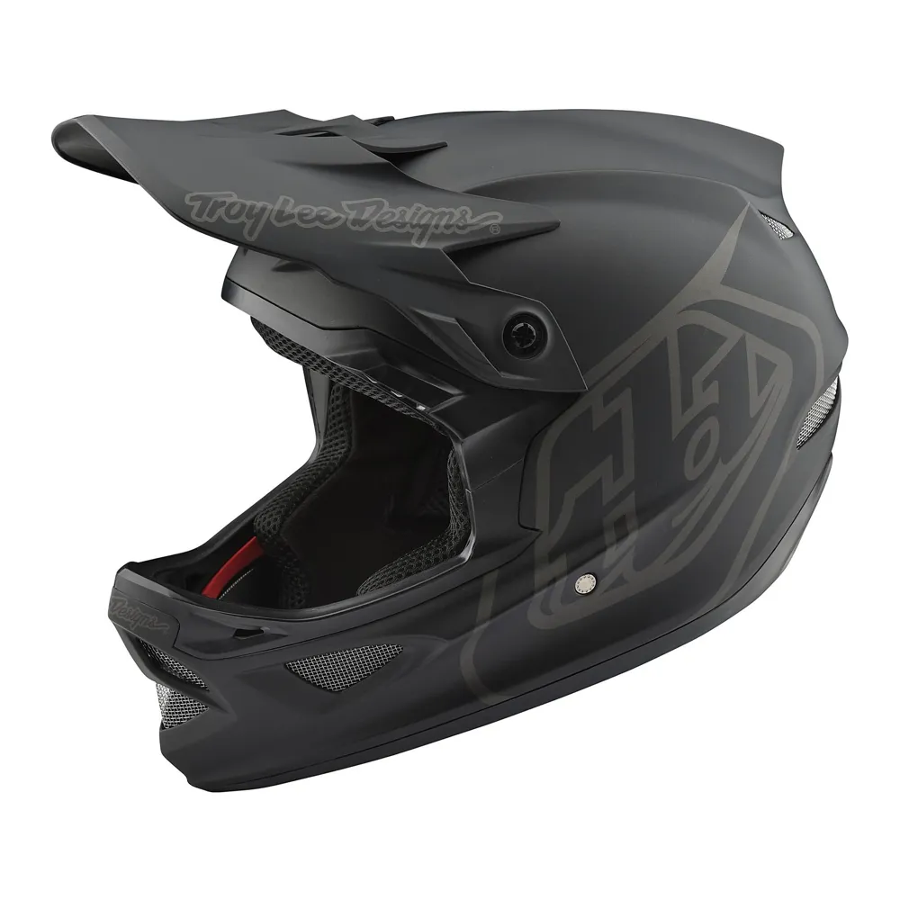 Troy Lee Designs D3 Fiberlite Full Face MTB Helmet Mono Black 5 Troy Lee Designs D3 Fiberlite Full Face MTB Helmet Mono Black