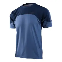Troy Lee Designs Drift SS MTB Jersey Blue Mirage