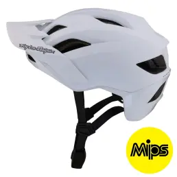 Troy Lee Designs Flowline SE MIPS MTB Helmet Stealth White