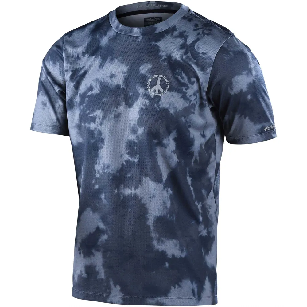 Troy Lee Designs Flowline SS MTB Jersey Plot Charcoal