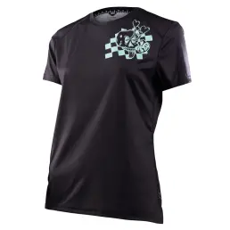 Troy Lee Designs Lilium Womens SS MTB Jersey Micayla Gatto Black