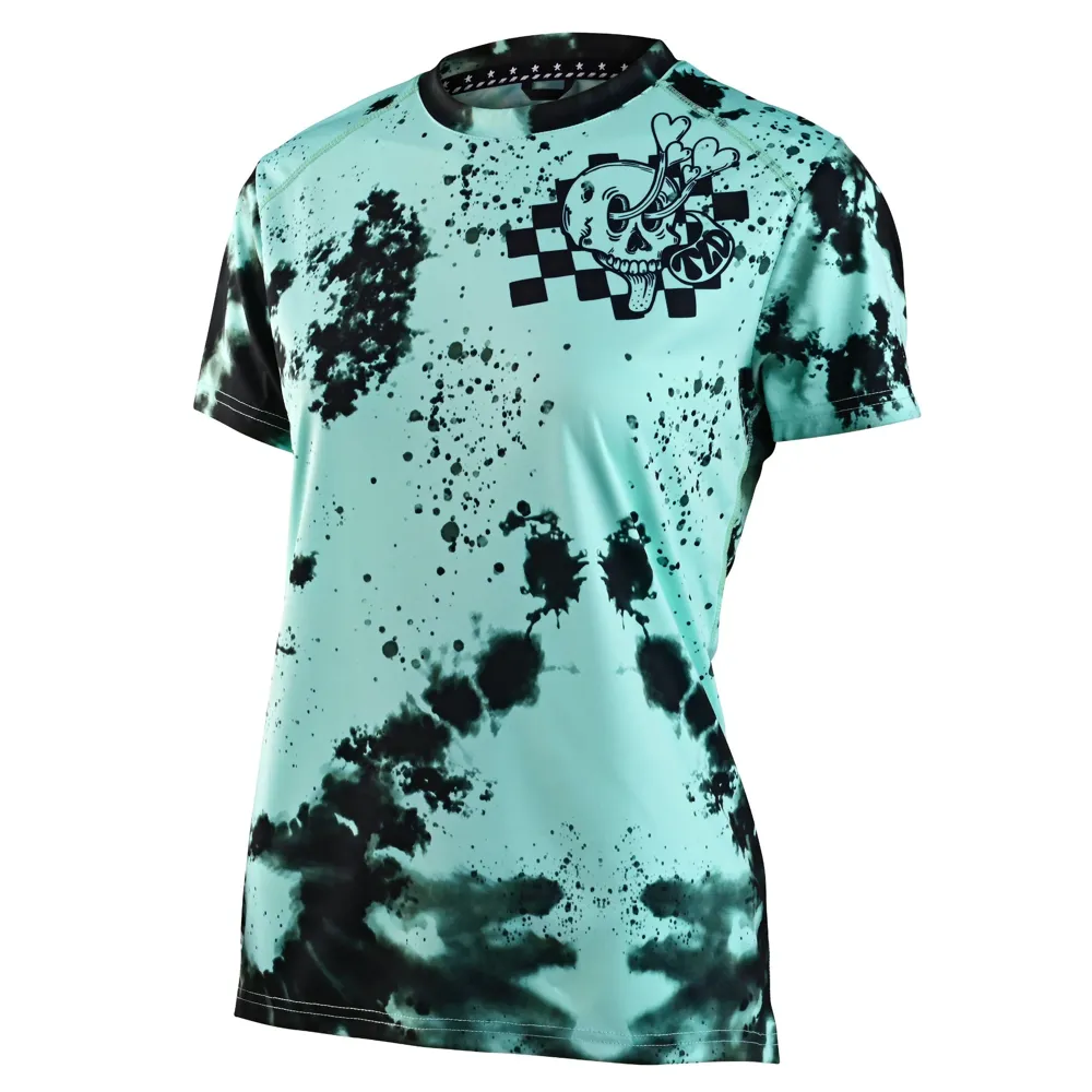 Troy Lee Designs Lilium Womens SS MTB Jersey Micayla Gatto Mist