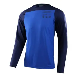 Troy Lee Designs Skyline LS MTB Jersey Mono True Blue
