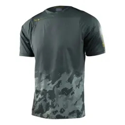 Troy Lee Designs Skyline SS MTB Jersey Fader Digi Green