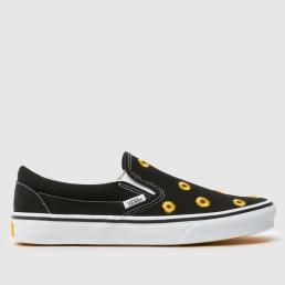 Vans Classic Slip II Trainers in Black & Gold