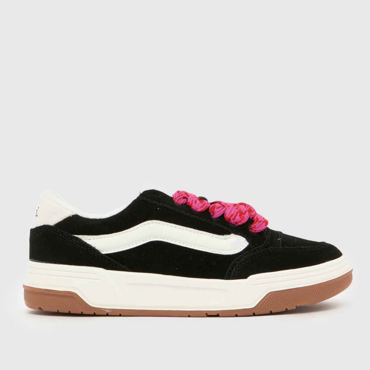 Vans Hylane Trainers in Black & pink