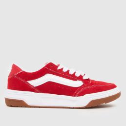Vans Hylane Trainers in Red