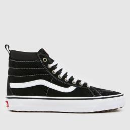 Vans MTE Sk8 Hi Trainers in Black & White