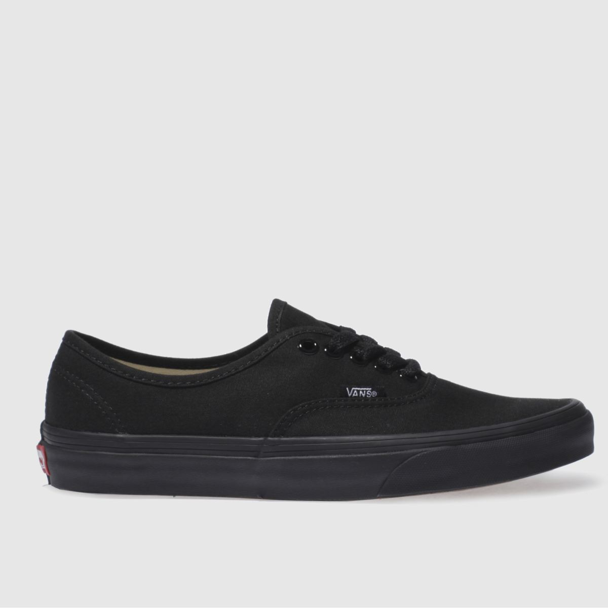 Vans Men's Authentic Trainers in Black, Size: 10
