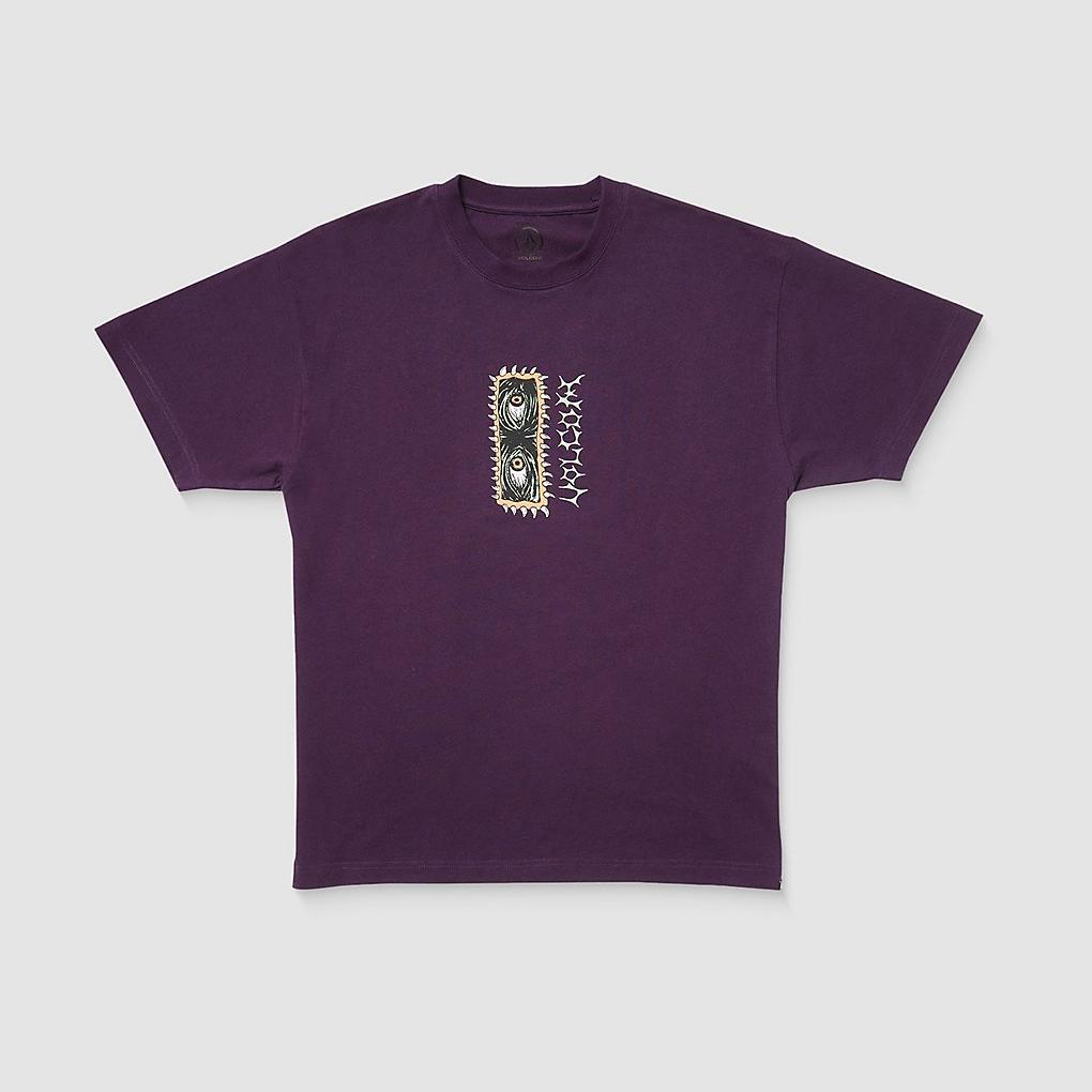 Volcom Eye Rust T-Shirt grape royale 5 Volcom Eye Rust T-Shirt grape royale