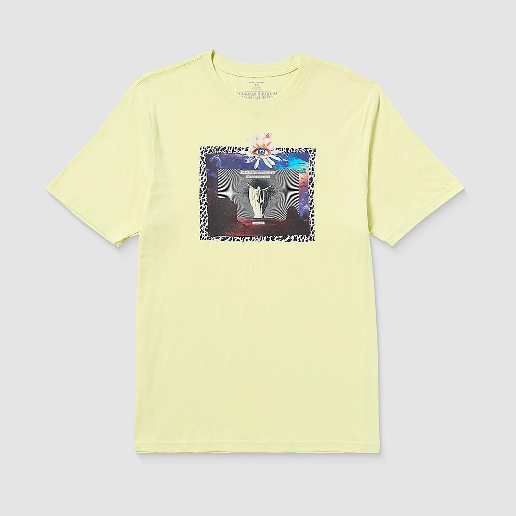 Volcom Eyecansee T-Shirt aura yellow