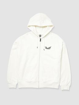 Volcom Fa Alix Zip Hoodie star white