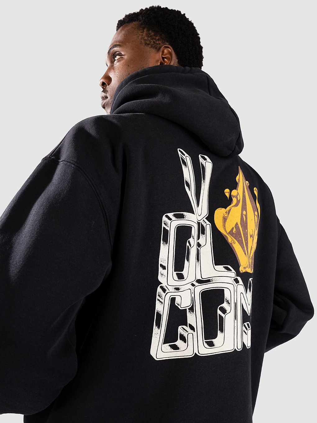 Volcom Fa Callum Rooney Po Hoodie antique black
