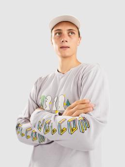 Volcom Fa Ed Merlin Murray Long Sleeve T-Shirt light orchid