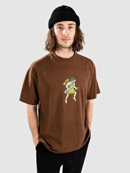 Volcom Fa Todd Bratrud T-Shirt burro brown