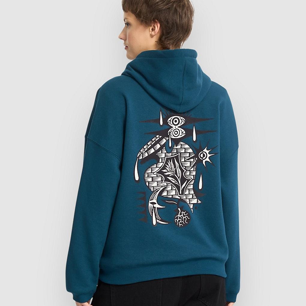 Volcom Fa Vaderetro Hoodie emerald green