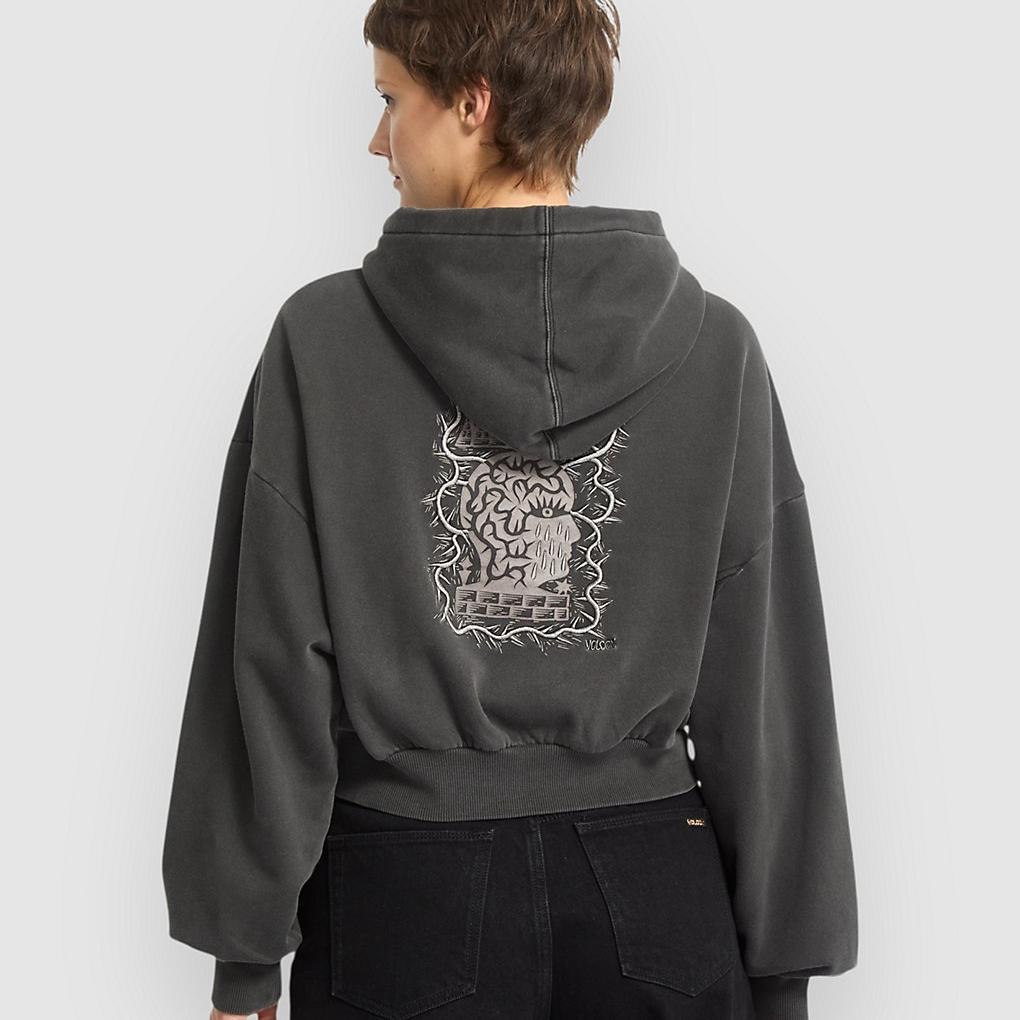 Volcom Fa Vaderetro Po Hoodie vintage black