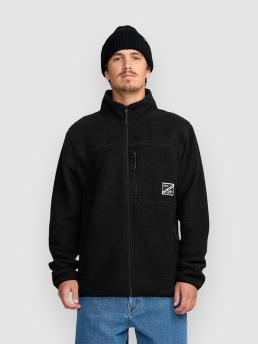 Volcom Nelson Sherpa Full Zip Hoodie black