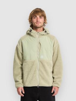 Volcom Nomaa Sherpa Zip Hoodie green tea