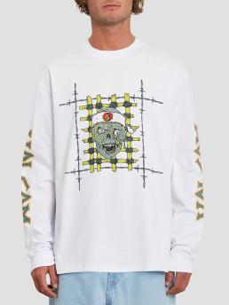 Volcom Richard French Fa Long Sleeve T-Shirt white