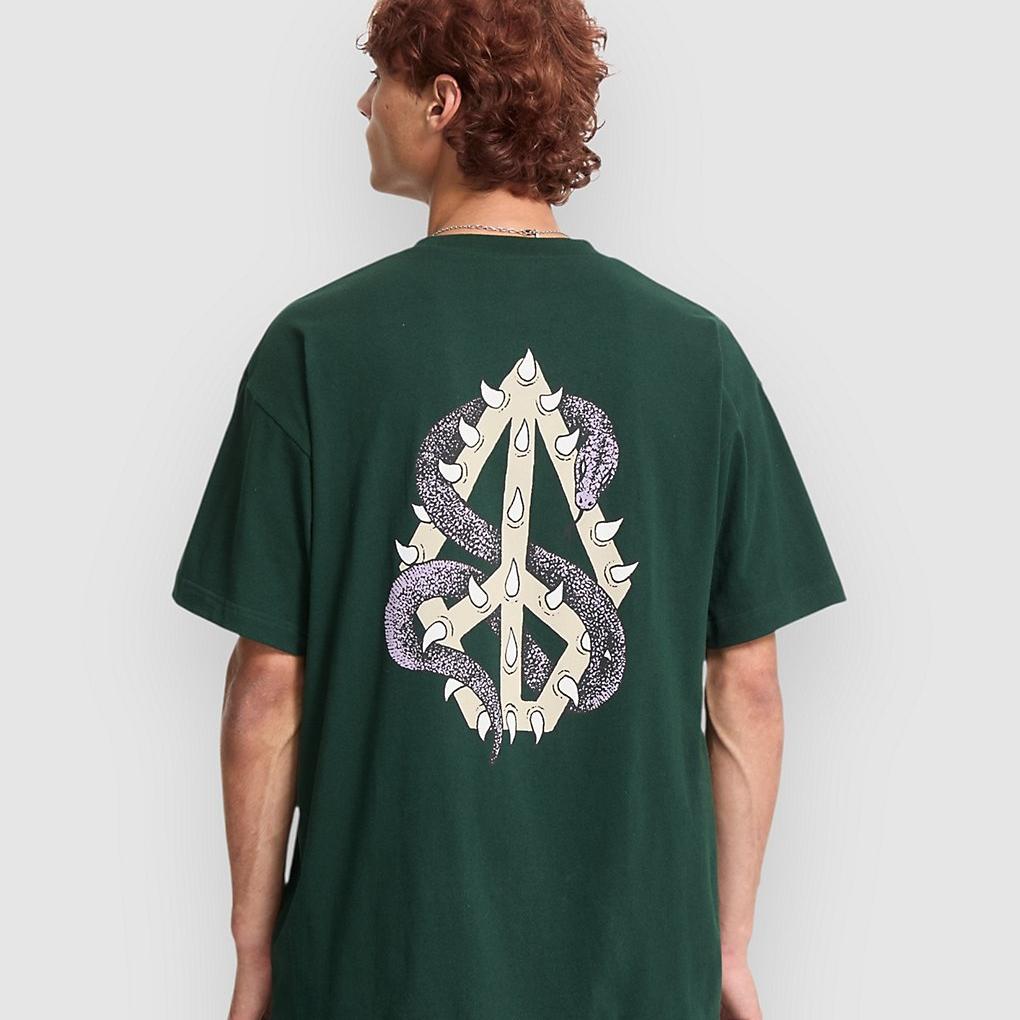 Volcom Snake Peace T-Shirt scarab
