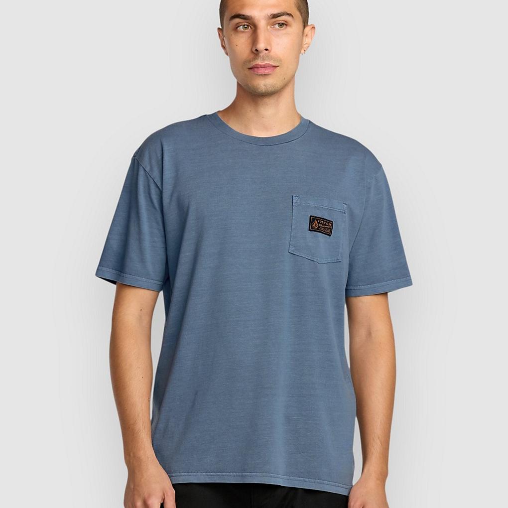 Volcom Workwear Certified Pocket T-Shirt blue wash