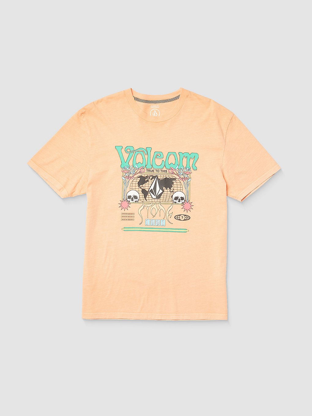 Volcom Worldly Pw T-Shirt pale peach 8 Volcom Worldly Pw T-Shirt pale peach