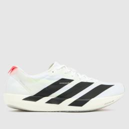 adidas Adizero Adios 9 Trainers in White & Black