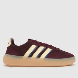adidas Barreda Decode Trainers in Burgundy