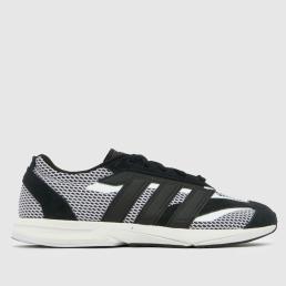 adidas Lightblaze Trainers in Black & White
