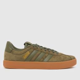 adidas VL Court 3.0 Trainers in Dark Green