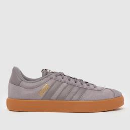 adidas VL Court 3.0 Trainers in Dark Grey