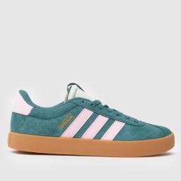 adidas VL Court 3.0 Trainers in Green Multi